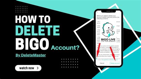 how to delete bigo account|delete bigo live account.